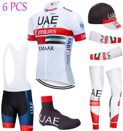 6pcs Full Set Team 2020 EAU Cycling Jersey 20D BOISS BORSS ROPA CICLISMO SUMBRE SECT DRIC PRO BICYLING Maillot Bottoms Wear3613306