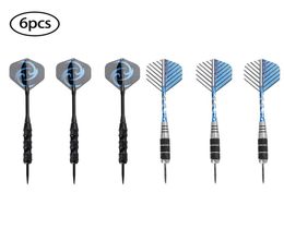 6 piezas de alta calidad Allmetal Upscale Profesion Darts Sugerencia de aguja Duración nueva punta de acero Darts2399386