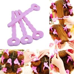 6pcs Hot Selling Sponge Curler Hair Rollers Curls Bar Magic Hair Curlers Salon Hairdressing Tools Groothandel