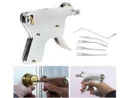 6 Stuks Lock Pick Gun Set Deur Bump Sleutel Slotenmaker Gereedschap Handgereedschap Lock Opener Reparatie Tool Kit1026556