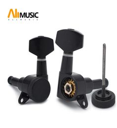 6pcs String verrouillé à gauche et à main droite Guitare Tuning Pegs Guitar Tiners Head for Folk acoustic Electric Guitar8562302