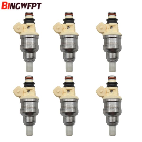 6 pièces/lot injecteur de carburant pour MITSUBISHI Montero Eclipse Galant B210H INP-051 INP051 MD141263