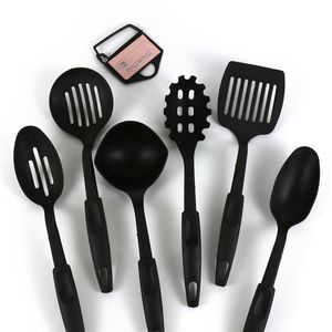 6pcs nylon kookgerei Set multifunction shovel lepel set non-stick keukengereedschap 201116