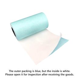6pcs rouleaux papier thermique 57 x 30 mm papier autocollant imprimable papier thermique auto-adhésif pour l'imprimante de péripage Paperang P1 / P2