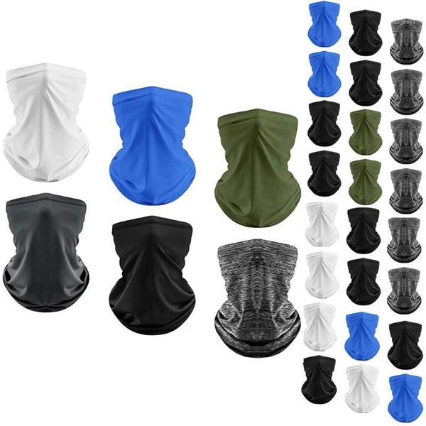 6 pièces sans couture Sport de plein air écharpe magique cache-cou Tube randonnée vélo cyclisme moto respirant tête enveloppement Bandana casquettes masques