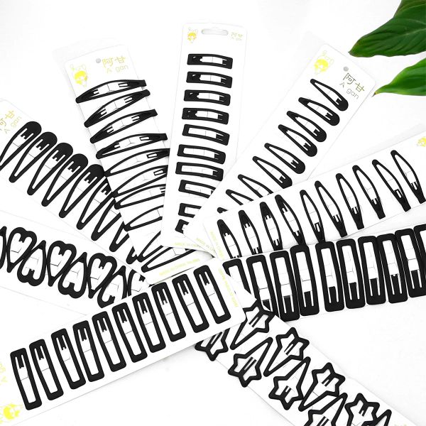 6PCS / Set Hair Accessories For Women Eping Hairgrips Black Hair Clips For Hair BB Clips Barrets Headwear Styling Tools