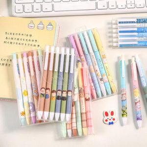 6 pièces/ensemble Kawaii stylo mignon fournitures scolaires stylos pour papeterie Gel stationnaire retour à