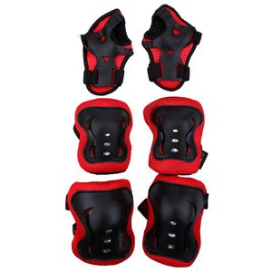 6 -stcs/set Outdoor Protective Knee Support Pads elleboogbeschermers polsbeschermers voor kinderen skateboard fiets