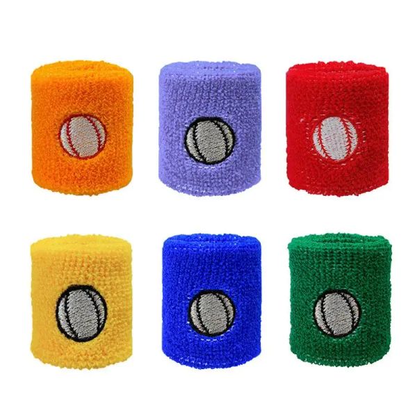 6pcs Sports Sweat Bands Humidité Evande