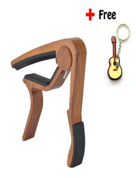 6String akoestische gitaar capo enkele handige snelle verandering High Caporose Wood6185860