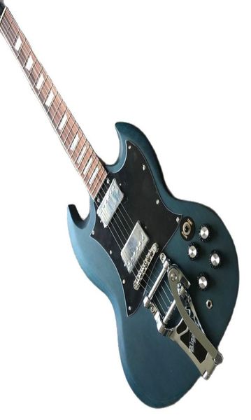 6String Red Sandalwood Tuning Fork Matte Electric Guitar Livraison exclusive Produits 3557200
