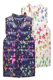 6 Stijl Herfst Winter Zoete Bloemen Children039s Meisjes Jassen Katoen Warm Kids Vest Voor Meisje Vest Kinderen Bovenkleding Doek6655639