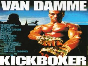 6 stijl kiezen Verkoop KICKBOXER Japanse Film Schilderijen Art Film Print Zijde Poster Thuis Wall Decor 60x90 cm7779399