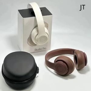 6T New Studio Pro Wireless Headphone estéreo Bluetooth Auriculares Foldables Auriculares Wireless Micrófono Hi-Fi Hi-Fi Heavy Bass Auriculares TF Música con la bolsa 8J18DD