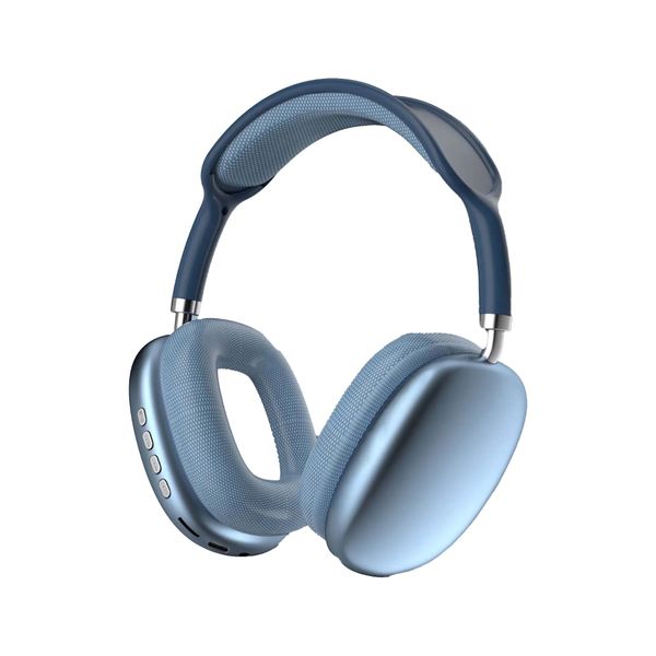 Écouteur 6T P9 Pro Max Wireless Over-Eart Bluetooth Bluetooth Ajustement actif Annulation de Sound stéréo HIFI POUR TRAVAIL 818D