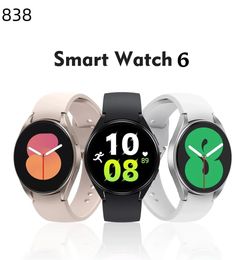 6T T5 Pro Smart Watch 6 Bluetooth Call Voice Assistant Men and Women Heart Rate Sports Smartwatch voor Android iOS 838DD