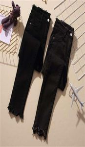 6T12020 Nieuwe herfst Super grote jurk dikke zuster oversized dames039S losse broek vreemde stijl jeans fashion1610262