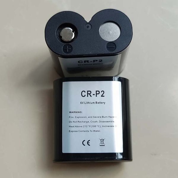 Batería de litio no recargable CRP2 de 6V CR-P2 2CP4036 DL223 para cámara fotográfica digital