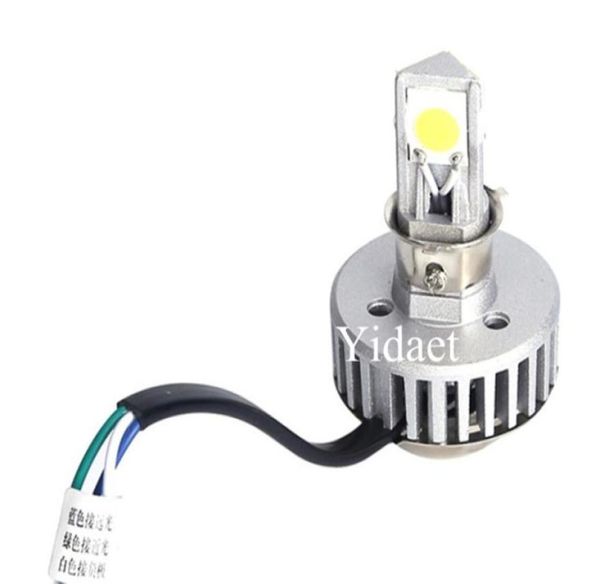 6V36V 18W 1800LM Motorcylet LED FEARL para H4 H6 H7 3 Lados de 360 grados Iluminación Todo en un conductor20880339969419