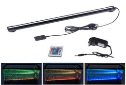 6W 18LED 46CM RGB Kleur LED Aquarium Plant Aquarium Led Licht Onderwater Bubble Light Lamp Met afstandsbediening40778175584123