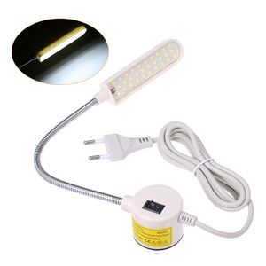 6W 30leds Machine de couture lampe légère à base fixe flexible en tube flexible Conception du cou d'oie pour les tâches ménagères