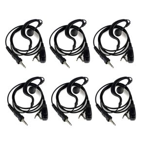 6X vente G-forme écouteur casque PTT MIC pour YAESU Vertex VX-6R 7R 170 VXA-710