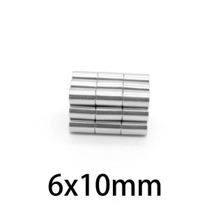 6x10 mm mineur Strong Search Aagnet Diamètre 6 mm x 10 mm Boulk Small Round Magnet 6 * 10 mm THINCK DISC MATEAT NEODYIUM 6 * 10