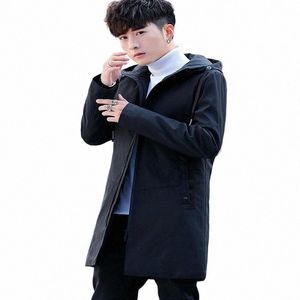 6XL hommes chauds veste d'hiver à capuche coréenne Parka Hombre lg veste manteau cmere homme coupe-vent Parkas cott vêtements pour jeunes C7KB #
