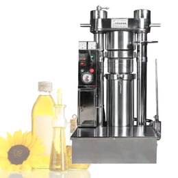 6yy-190 Hidráulico Jack Oil Making Automatic Electric Oil Press Machine Semillas de sésamo Aceite Oil Peanut Oil
