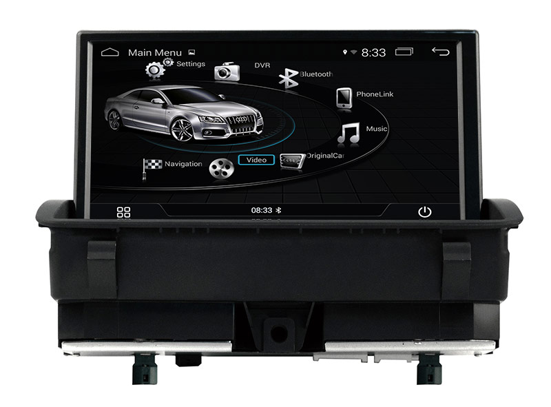 7,0 Zoll Android10 0 3-Wege-USB-Stereo-RADIO-AUTO-DVD-Spieler GPS-Navigation Multimedia für AUDI Q3 2011-2018 RMC208S