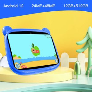 Tablette d'éducation des jeux pour enfants de 7,1 pouces avec écran haute définition, GPS, mémoire Bluetooth