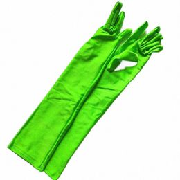 7-12 ans Kid enfant fr fille étudiant doigt lg gant vert clair herbe vert unisexe garçon gant bateau libre en gros b49y #