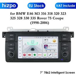 7 ''2 Din Android Auto Multimedia Speler voor E46 M3 316 318 320 323 325 328 330 335 Rover 75 Coupe Stereo Audio GPS Autoradio