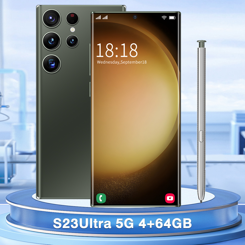 7.3 HD Onefrog S23 Ultra Cell Phone 8G 256GB 512GB 1TB 5G الهاتف المحمول Android 13 Original Outlocked Smart-C Type-C