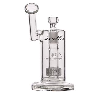 Mobius Glass hookahs Bong Matrix Perc Percolator Water Pipe Glass Bubbler Heady Dab Rigs cigarrillo con junta de 18 mm