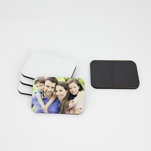 Aimants de réfrigérateur en bois MDF 7*5*0.4cm autocollants vierges de Sublimation aimant de réfrigérateur en bois personnalisé gratuit