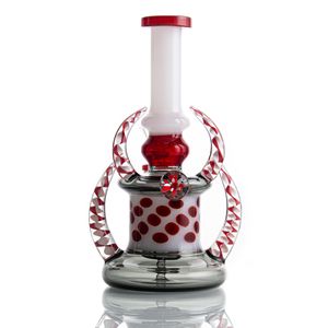 7,5 pouces à fleur de fleur de fleur en verre de croche-ligotage à eau en verre bang de 14 mm Joix femelle avec bol pour fumer H705