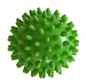 Bola de masaje con punta de PVC duradera, 7,5 cm, punto de disparo, deporte, Fitness, mano, alivio del dolor en el pie, fascitis Plantar, aliviador, erizo