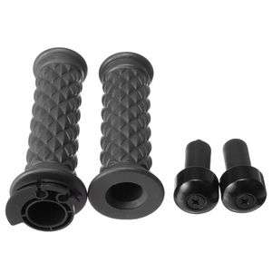 7 / 8inch 22mm Motorfiets Rubberen Handgreep voor Cafe Racer Bobber Clubman