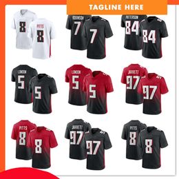 7 Bijan Robinson hombres mujeres jóvenes Jersey 8 Kyle Pitts 1 Marcus Mariota 5 Drake London 21 Deion Sanders 24 A.J. Camisetas de fútbol Terrell Jr. 9 Desmond Ridder