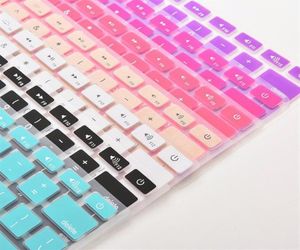 Autocollant de couverture de clavier en Silicone, 7 couleurs acidulées, pour Pro 13 15 17, film autocollant de protection 15230837