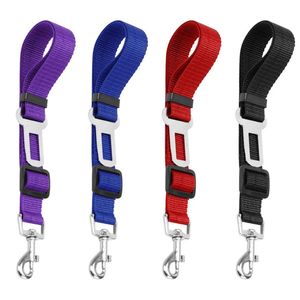 7 collares de colores al por mayor cinturones de seguridad ajustables para perros para evitar el estrés del viaje en la perrera permiten respirar aire fresco sin que las mascotas salten soporte todos los coches