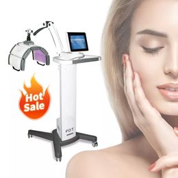 FDA CE approuvé 7 couleurs Led Photon luminothérapie Machine visage peau du visage serrer le dispositif de blanchiment de la peau