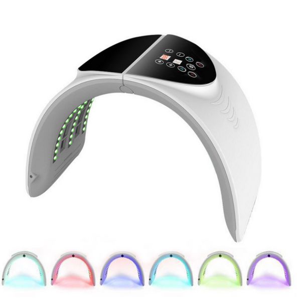 Máquina de terapia de luz Led Pdt de 7 colores, máscara Facial Led, fototerapia de Spa de belleza para rejuvenecimiento de la piel, tratamiento para eliminar el acné 233