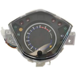 7 écran couleur moto instrument universel moto LCD lumière numérique tachymètre odomètre 14000 tr/min compteur de vitesse rétro-éclairage Mot3448