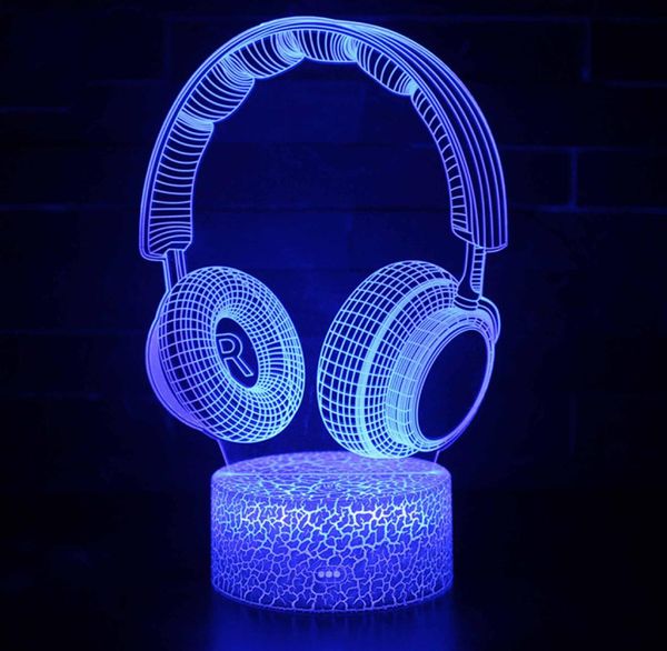 7 couleurs tactile Télécommande LED LAD NOUVEAU CHEETHIPE Forme 3D Table LAMPS 3D ATMOSPHERE NIGHT LIGHT2810253