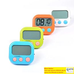 7 kleuren digitale keuken timer multifunction timer aftellen naar boven elektronische eiertimer keuken bak led display timing herinnering