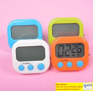 7 kleuren digitale keuken timer multifunctie timer aftellen naar beneden elektronische eiertimer keuken bakled display