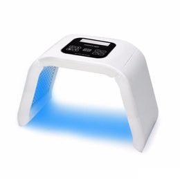 7 kleuren opvouwbare PDT LED -therapie machine gezichtsmasker huid Herjuvening pon apparaat spa acne remover antiwrinkle roodblauw LED6814173