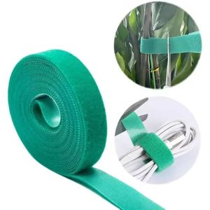 7 kleuren tuin touw plantenbanden nylon plant verbanding tuin haaklus bamboe riet wrap support tuinaccessoires